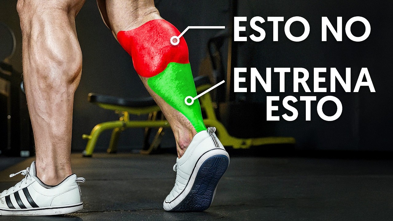 Cómo Tener Gemelos Grandes y Fuertes (con mala genética) | 4 Ejercicios para Pantorrillas Enormes