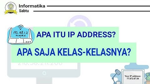 Di dalam ip address terdapat kelas yaitu Kelas A,B,C,D, dan E 192.155 32.4 termasuk kelas