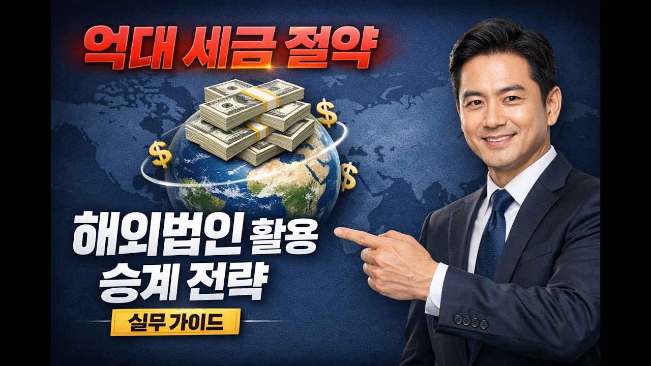 해외 특정법인 활용 절세 승계 전략