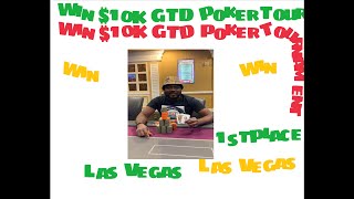 Win $10K GTD Tournament at the Orleans casino  Las Vegas first #MTT since Pandemic poker vlog Ep 15