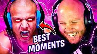 TIMTHETATMAN REACTS TO TYLER1 BEST OW2 MOMENTS...