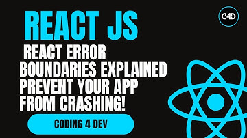 React Error Boundaries Explained — Prevent Your App from Crashing!