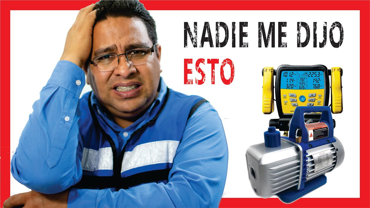 La REFRIGERACIÓN se DAÑA  sin VACÍO 🔴 | MOISÉS THAMER 🧰