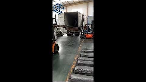 Loading of BPM geomembrane