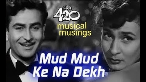Shankar Jaikishan and Shailendra create a song, during a car trip to Raj Kapoor studio for Shri 420