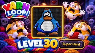 Yarn Loop Level 30 Walkthrough (Super Hard)