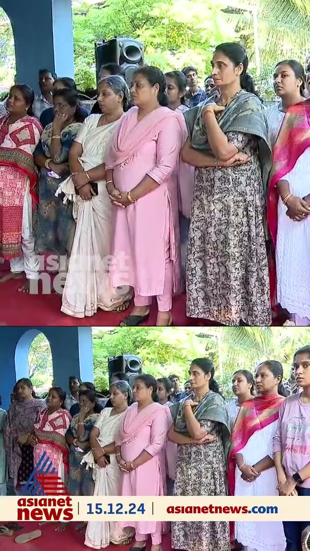 കാട്ടാന പിഴുതെറിഞ്ഞ പന ദേഹത്ത് വീണ് മരണമടഞ്ഞ ആന്‍ മേരിയുടെ മൃതദേഹം വീട്ടില്‍ എത്തിച്ചു