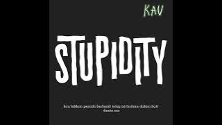 Stupidity - Kau Lirik Video