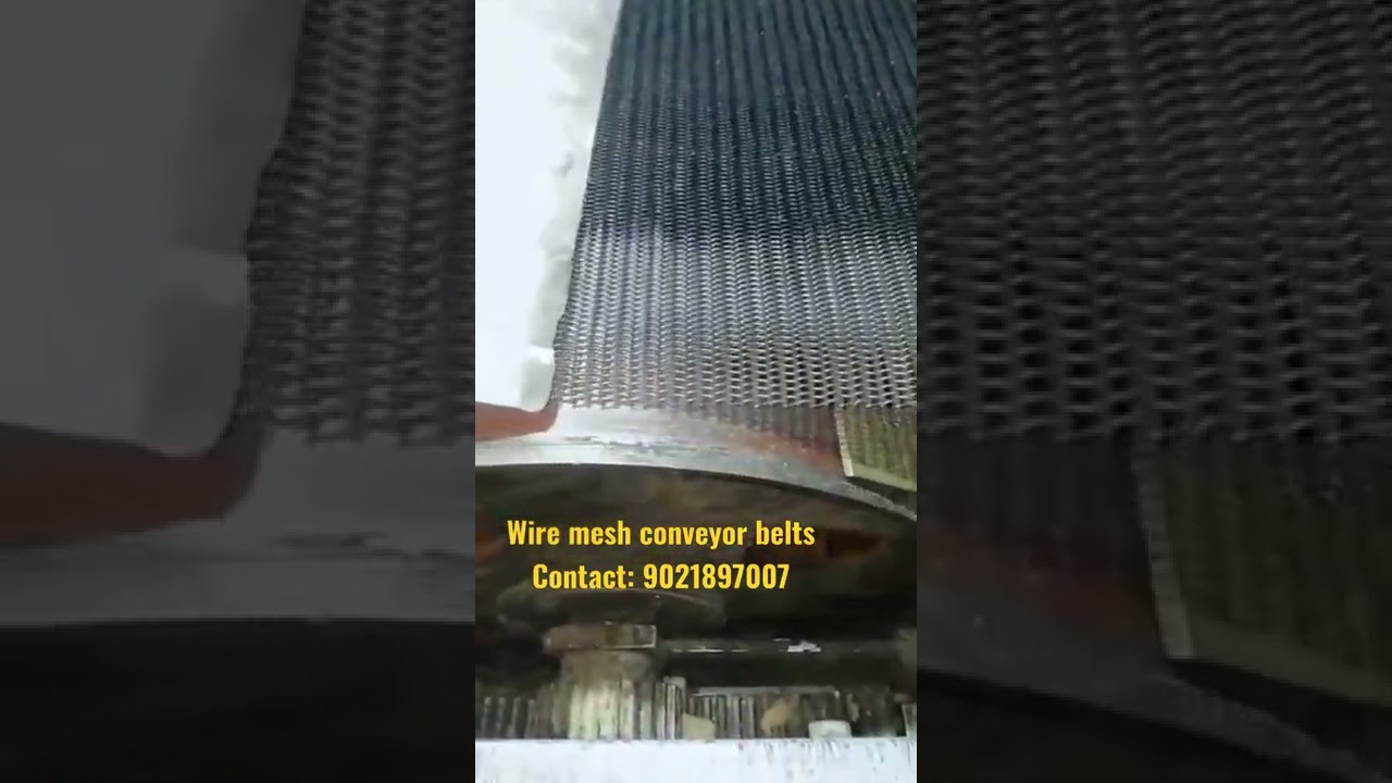 Wire mesh Conveyor belts, Metallic and PU CONVEYOR BELTS