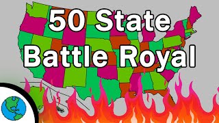 50 States Battle To Death!