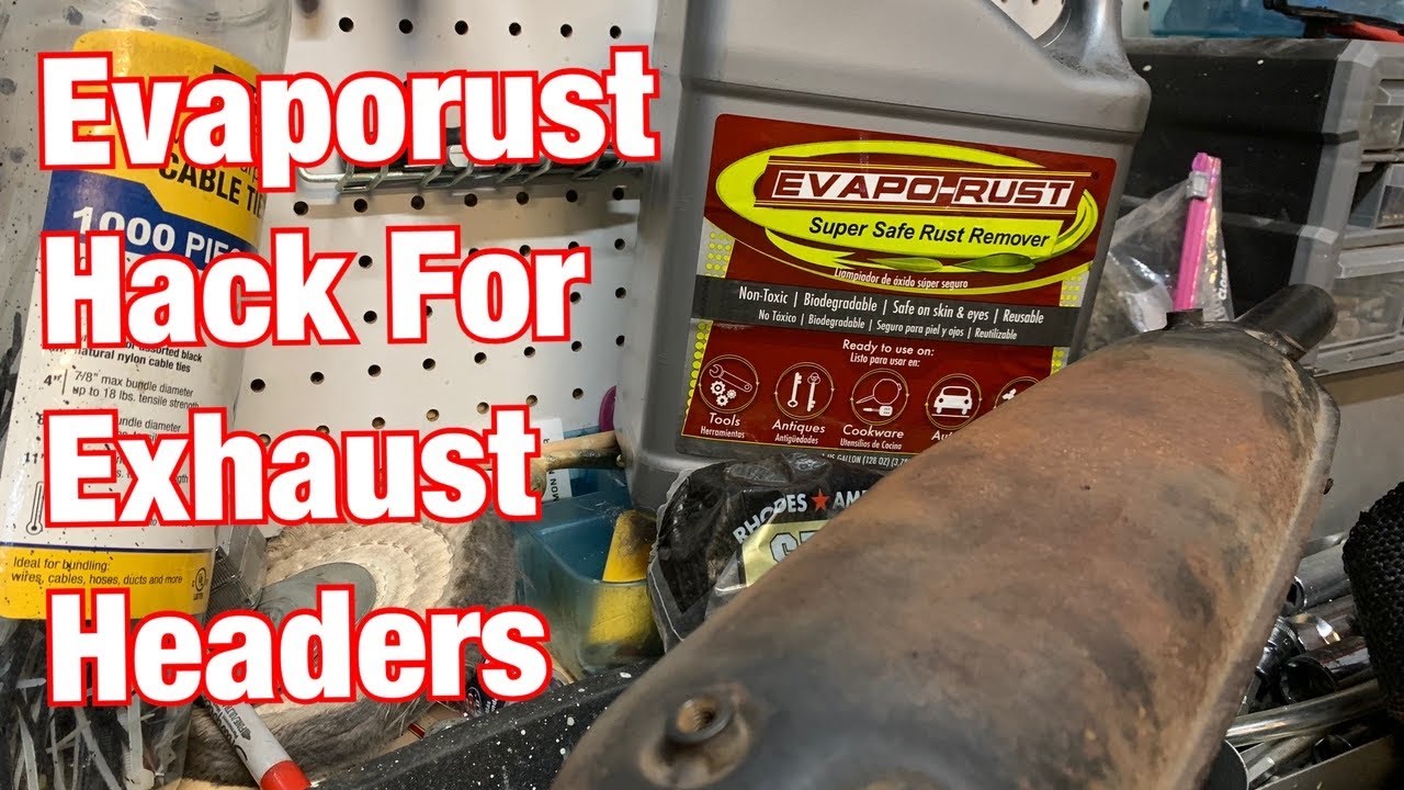 Tip For Removing Rust with EvapoRust & Vinegar 