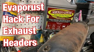 Tip For Removing Rust with EvapoRust & Vinegar