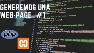 Web Page con PHP #1:  XAMPP y PHP