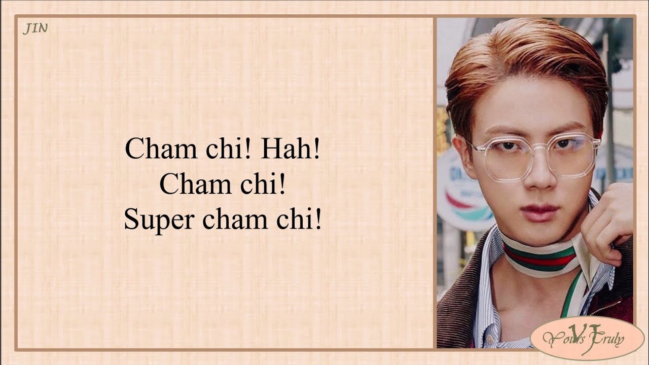 Jin (BTS 방탄소년단) Super Tuna (슈퍼 참치) Easy Lyrics YouTube