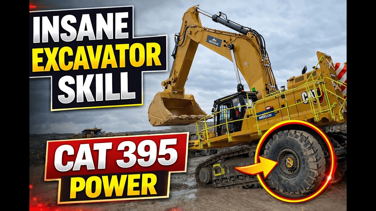 Amazing Excavator Driver Skills | Heavy Equipment in Action