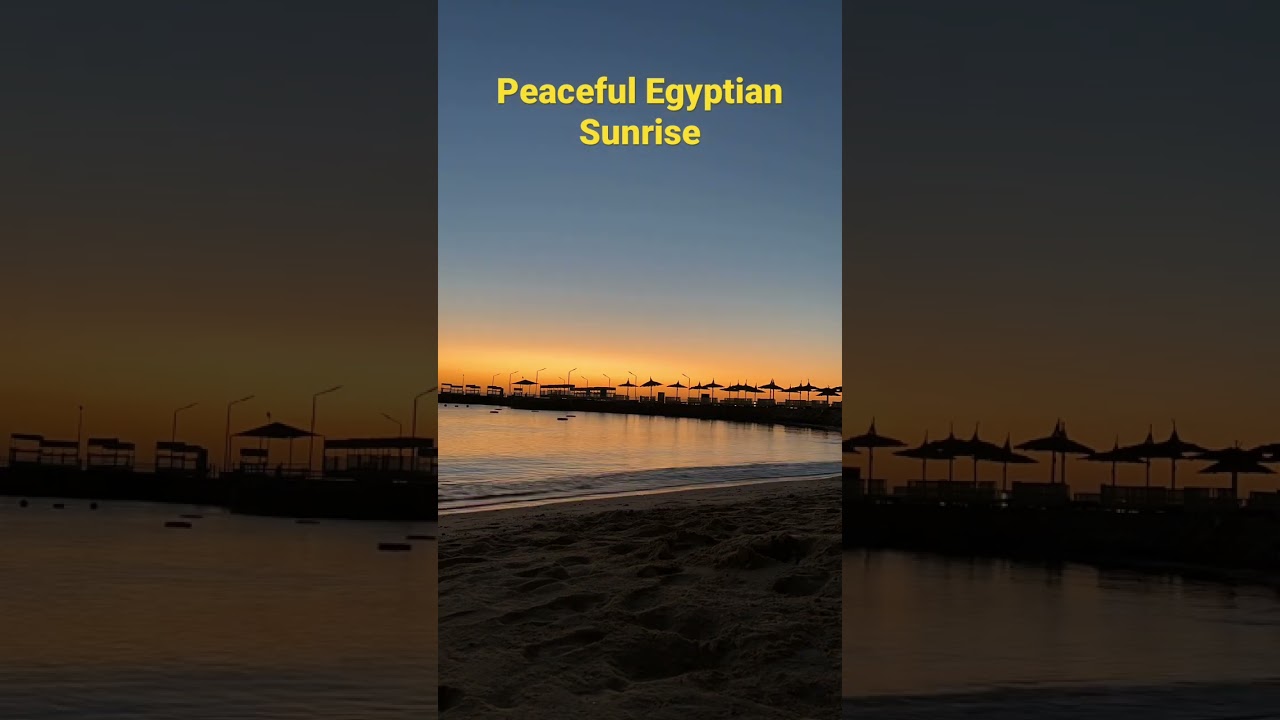 Egyptian sunrise 