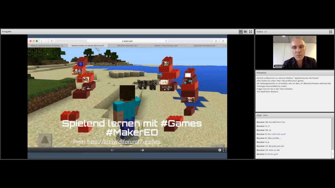 Webinar: Spielend lernen mit Games - DLForum17