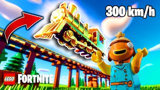 Como CONSTRUIR el MEJOR TREN en LEGO Fortnite