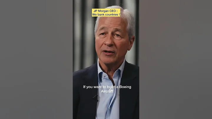 JP Morgan CEO : We bank countries ! #jpmorgan #finance #investing
