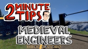 Gears and Cogs - 2 Minute Tips - Medieval Engineers