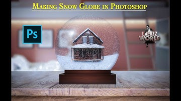 Making Snow Globe in Photoshop | Photoshop Manipulation | Laluzz World