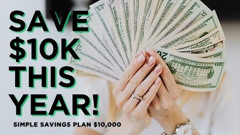 💰 How to Save $10,000 in a Year | Simple & Realistic Money Saving Plan 