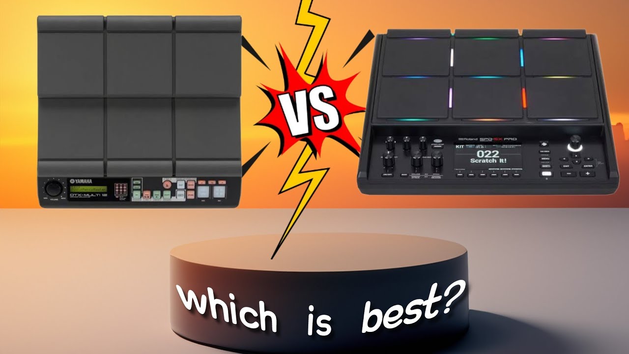 Which one is best ? | Yamaha DTX multi 12 VS Roland SPD SX Pro ...