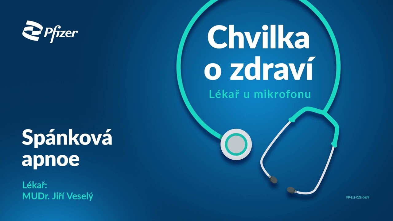 Spánková apnoe (Podcast Chvilka o zdraví)
