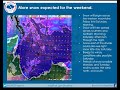 Weekly Weather Briefing: November 20th 2014