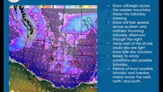 Weekly Weather Briefing: November 20th 2014