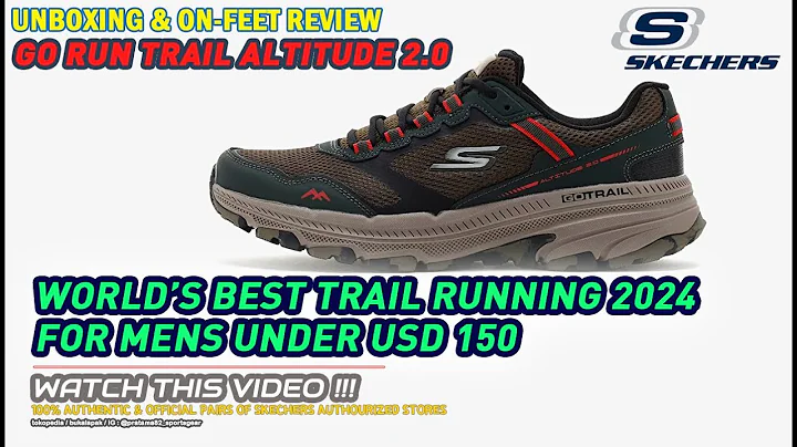 Unboxing & review on feet SKECHERS GO RUN ALTITUDE 2.0 MARBLE ROCK 3.0 TRAIL OUTDOOR RUNNING SHOES