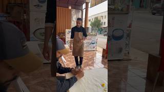 مشكيلة مع هذا الصحاب لي تيعرض راسو بيدو #funny #funnyvideo