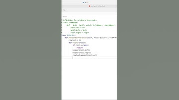 Leetcode #145: Binary Tree Postorder Traversal #coding #python #programming #code #windows #exam