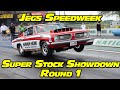 Super stock showdown round 1 nhra jegs speedweek national trail raceway 20221