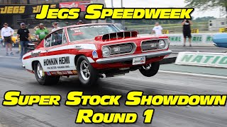 Super Stock Showdown Round 1 NHRA JEGS Speedweek National Trail Raceway 20221