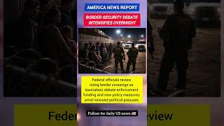 Border Security Debate Intensifies Overnight | Washington Reacts | A N Report