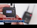Радіосистема з петличним мікрофоном SENNHEISER EW 112P G4-B