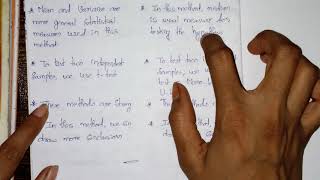 difference between parametric test and non parametric test// statistics // semester 4 // .