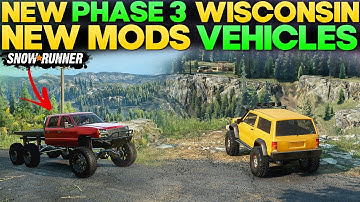 New Phase 3 Update New Mods in Upcoming Wisconsin SnowRunner You Need to Know