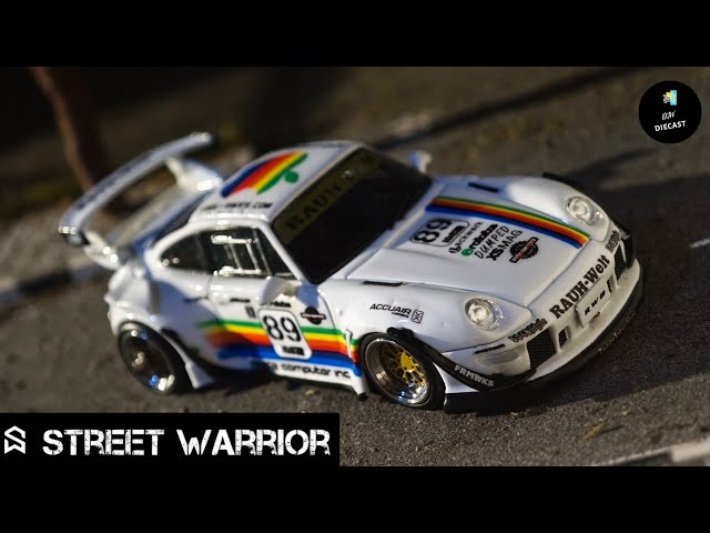 STREET WARRIOR 1/64 　RAUH-Welt BEGRIFF Street WARRIOR SW 1/64 RWB 993 Rauh-Welt Black Sport Car
