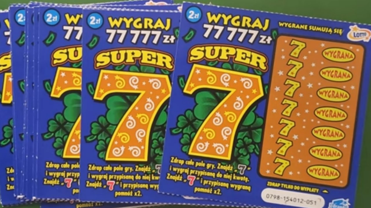 Zdrapki Lotto – SUPER 7 #0798 👉 PREMIERA 👉 20 zdrapek