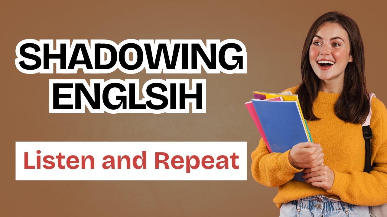 English Speaking Practice | Speak English Fluently | Shadowing ...