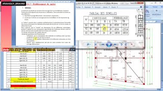 PFE partie 3: Etablissement de métré notion general et métré en fondation