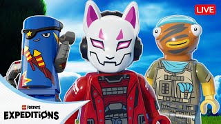 🔴 EPIC Weapons Hunt in LEGO Fortnite Expeditions!