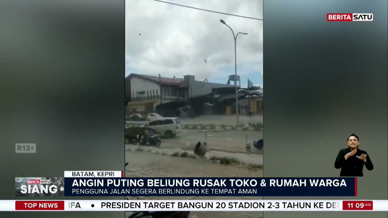 Puting Beliung Terjang Tiban Princess Batam, Ruko Hingga Rumah Rusak Berat | Beritasatu