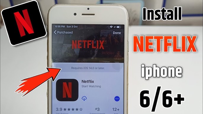 How to Download Netflix on iPhone 7 & 7 Plus iOS 15.8 