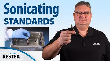 Sonicating Your Reference Standard