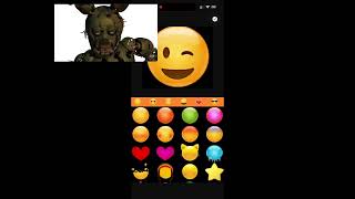 Springtrap tests emoji maker apps screenshot 3