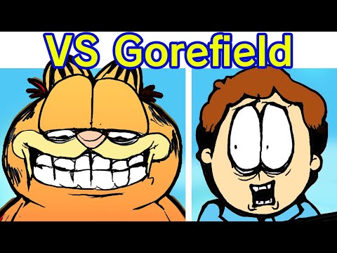 Friday Night Funkin' VS Gorefield - End of abuse + Ending | Jon Mix (FNF Mod) (Garfield Creepypasta)