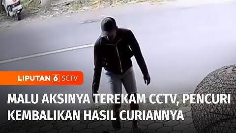 Maling Ayam Jago Malu & Kembalikan Curian Setelah Tau Video Rekaman CCTV Viral | Liputan 6